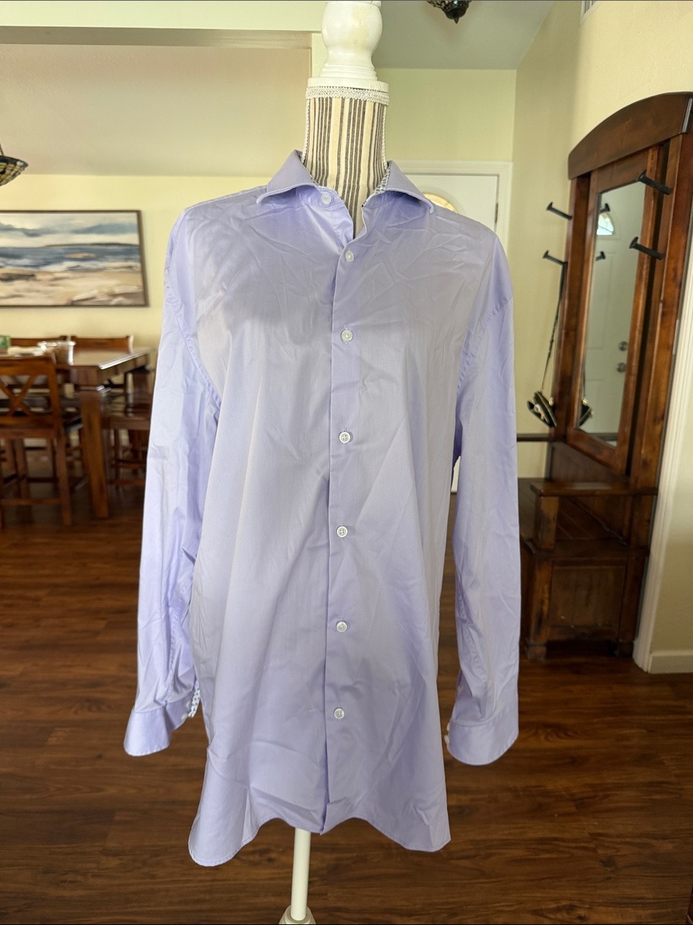 Ted Baker London Light Lavender Men's Dress Shirt